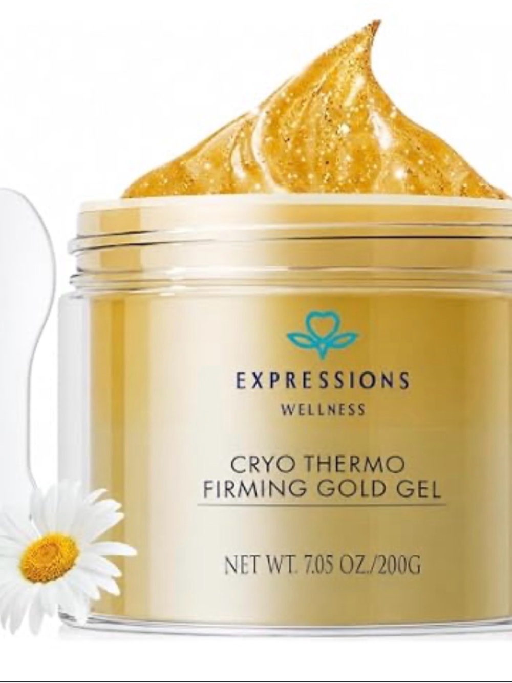 Expressions Gold Cryo Thermo Firming Gel - Shimmering Gold